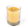 Jarred aromatherapy candles made from beeswax