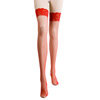 Stay up backseam fishnet stockings