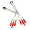 Tweezer with red beads