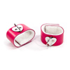 Pink heart ankle restraints