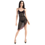 "Embroidered ecstasy chemise set"