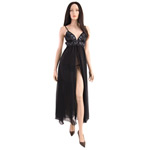 "Sequin seduction gown and g-string"