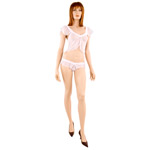 "Lycra net cami set"