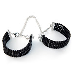 "Plaisir nacre black pearl cuffs"