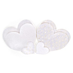 "Like a virgin white heart pasties"