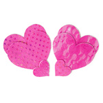 "Rio pink heart pasties"