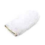 Rabbit fur mitt