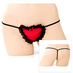 "Heart g-string"