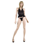 "Mosaic lace camisole"