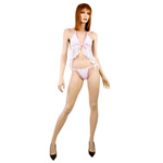 Random hearts camisole and g-string