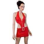 "Red soda pop girl"