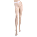 "Diamond net pantyhose"