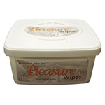 Pleasure wipes tub