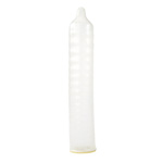 Ribbed pleasure with spermicide