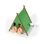 "Hump-tee tent"