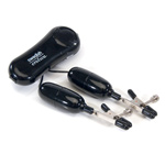 Vibrating nipple clamps