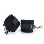 Plushy gear wrist cuffs