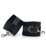 Plushy gear ankle cuffs