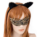 "Kitty Kat mask and ears"