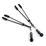 "Beaded tweezer clamps"