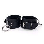 Fleece lined wrist restraints