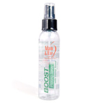 "Boost spray with hemp seed"