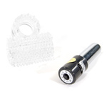 "Clit brush cockring"