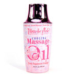 Cooling massage oil