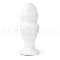 Pure white pleasure plug