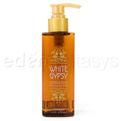 White gypsy  massage oil