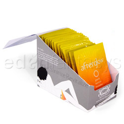 Afterglow toy and body wipes