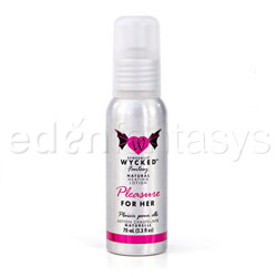 Sensually wycked heating lotion for her