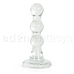 Pleasure pearls - Glass plug 