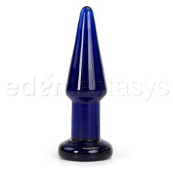 Cobalt blue anal plug