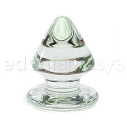 Glass butt plug - Glass plug 