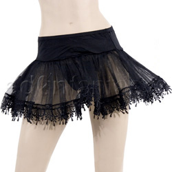 Teardrop lace petticoat