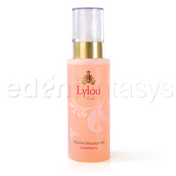 Kissable warming massage gel