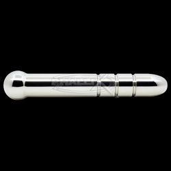 Stainless steel grooved love wand