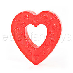 Heart on luv ring