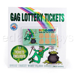 Gag lottery tickets