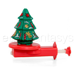 Spinning x - mas tree