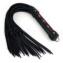 Hearts leather whip - Whip
