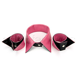 Cocktail party collar and cuffs - Costume