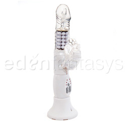 Rechargeable beaded butterfly - Rabbit vibrator