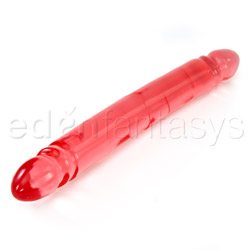 Translucence smooth double dong - Double ended dildo