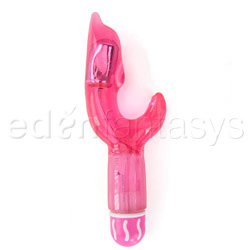 Silicone intimate diver - G-spot and clitoral vibrator 