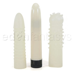 Glow-in-the-dark couple's kit