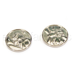 Heads or tails silver coins