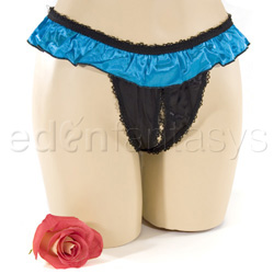 Sunset neon crotchless panty