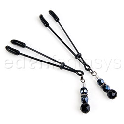 Beaded tweezer clamps - Nipple clamps